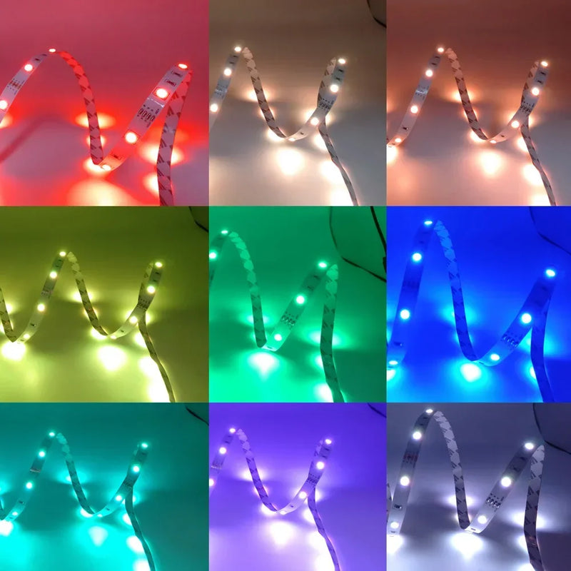 Fita Led inteligente - Smart Led Strip Light 5050 RGB USB 5V Bluetooth